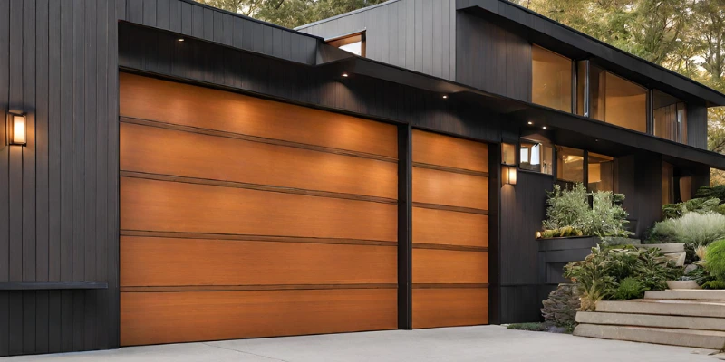 Mid Century Modern Garage Door