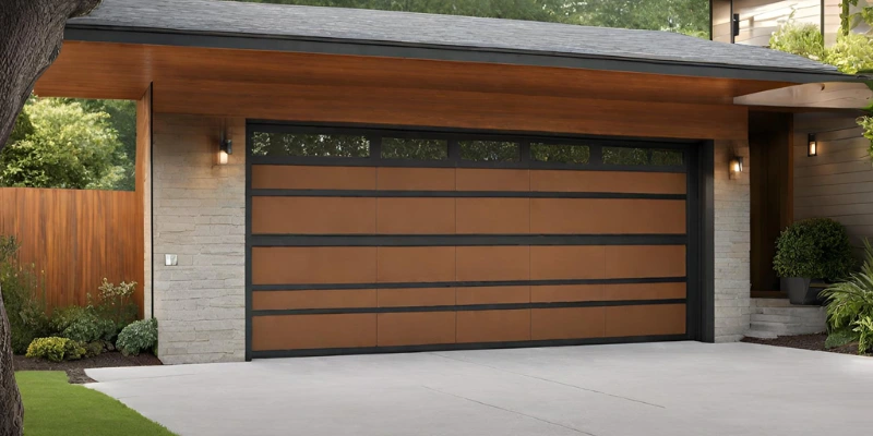 Mid Century Modern Garage Doors