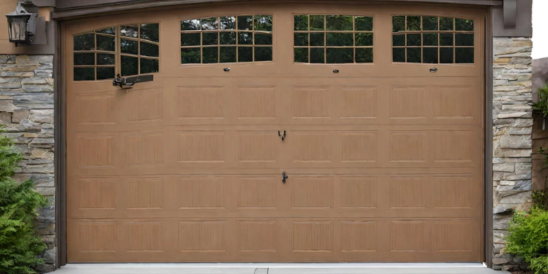 standard garage door size